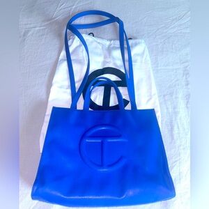 Medium Telfar Shopper Blue